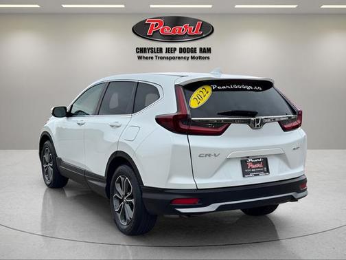 Platinum White 2022 Honda CR-V AWD EX-L