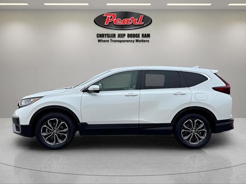 Platinum White 2022 Honda CR-V AWD EX-L