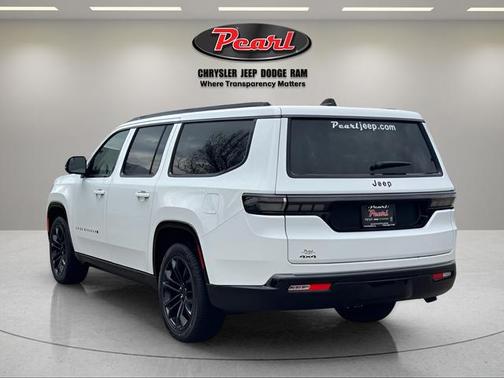 Bright White Clearcoat 2026 Jeep Grand Wagoneer L Summit Obsidian 4x4