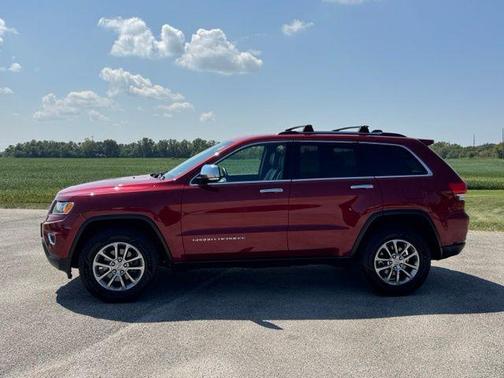 Deep Cherry Red Crystal Pearlcoat 2015 Jeep Grand Cherokee Limited