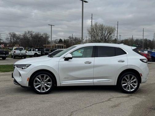 White Frost Tricoat 2023 Buick Envision Avenir AWD