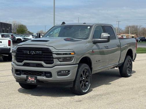 Ceramic Gray Clearcoat 2026 RAM 2500 Laramie Crew Cab 4x4 6'4' Box