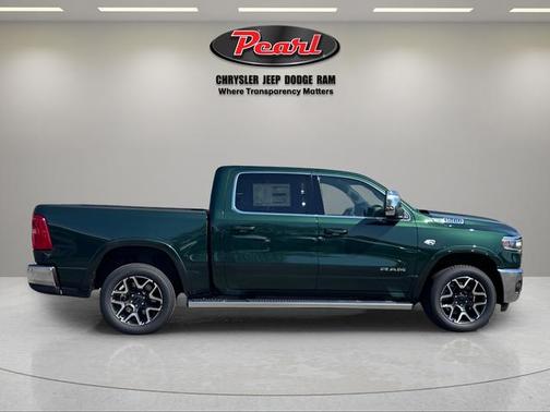 Serrano Green Metallic 2026 RAM 1500 Laramie
