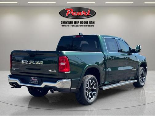 Serrano Green Metallic 2026 RAM 1500 Laramie