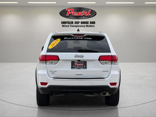 Bright White Clearcoat 2021 Jeep Grand Cherokee Limited