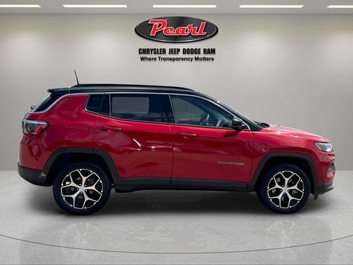 Red Hot Pearlcoat 2024 Jeep Compass Limited