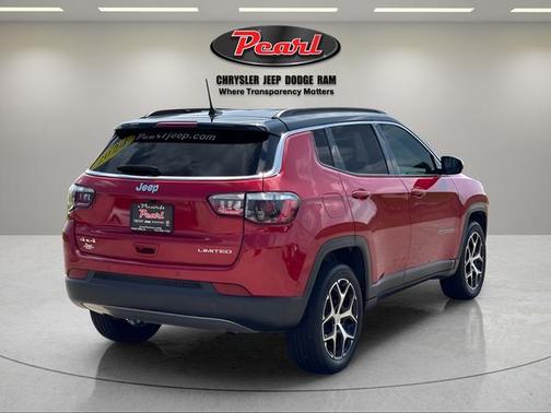 Red Hot Pearlcoat 2024 Jeep Compass Limited