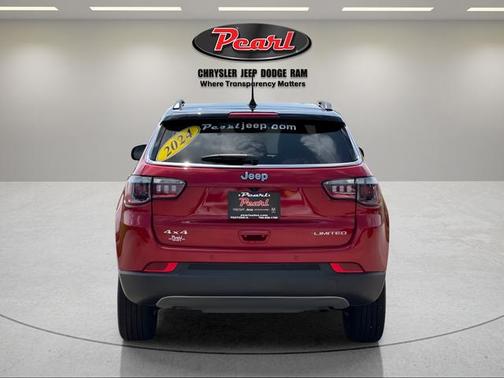 Red Hot Pearlcoat 2024 Jeep Compass Limited
