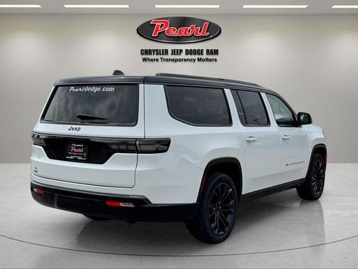 Bright White Clearcoat 2026 Jeep Grand Wagoneer L Summit Obsidian 4x4
