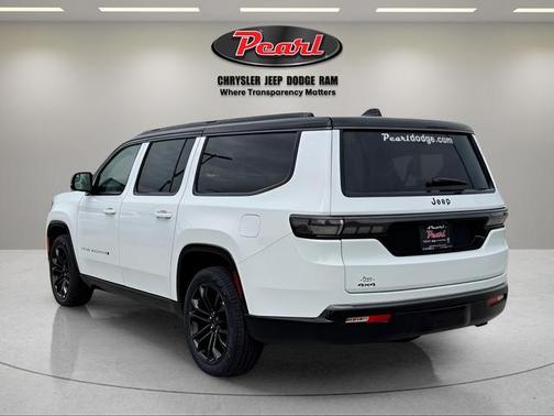 Bright White Clearcoat 2026 Jeep Grand Wagoneer L Summit Obsidian 4x4