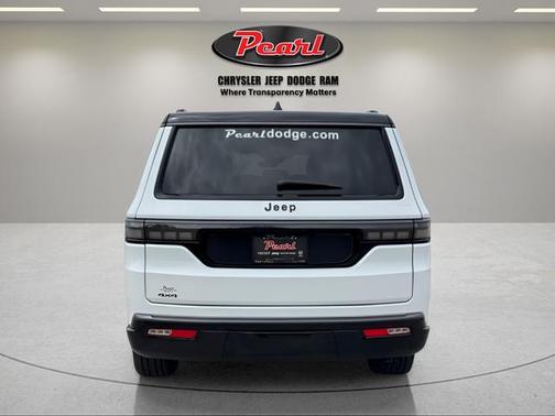 Bright White Clearcoat 2026 Jeep Grand Wagoneer L Summit Obsidian 4x4