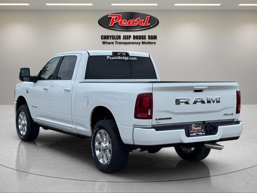 Bright White Clearcoat 2026 RAM 2500 Laramie Crew Cab 4x4 6'4' Box