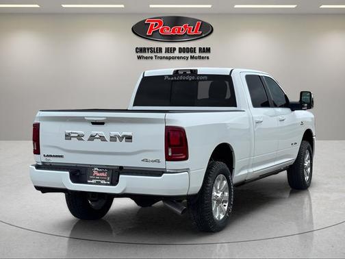 Bright White Clearcoat 2026 RAM 2500 Laramie Crew Cab 4x4 6'4' Box