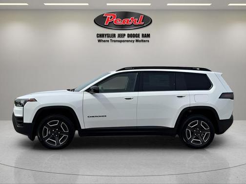 Bright White Clearcoat 2026 Jeep Cherokee Laredo 4x4