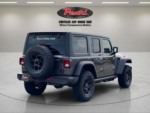 Granite Crystal Metallic Clearcoat 2026 Jeep Wrangler Willys