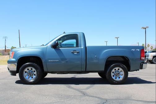 Blue 2011 GMC Sierra 1500 Work Truck