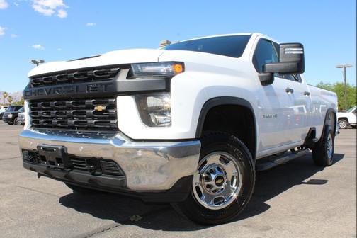 Summit White 2021 Chevrolet Silverado 2500 WT