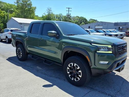 Tactical Green Metallic 2022 Nissan Frontier PRO-X