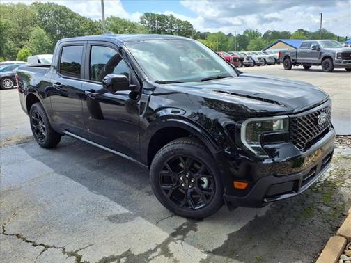 Shadow Black 2025 Ford Maverick Lariat