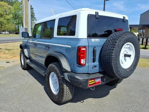Azure Gray Metallic 2025 Ford Bronco Heritage Edition