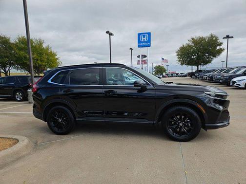 Crystal Black Pearl 2024 Honda CR-V Hybrid Sport AWD