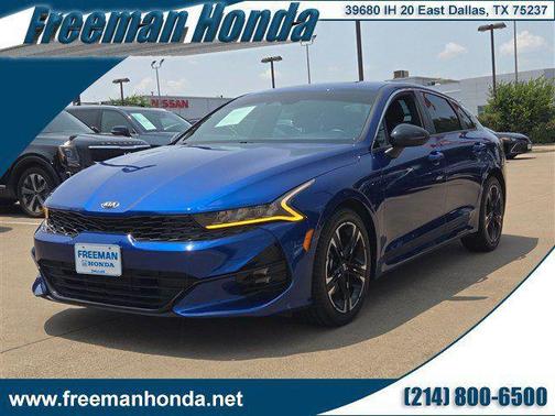 Sapphire Blue 2021 Kia K5 GT-Line