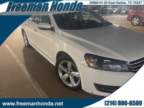 2012 Volkswagen Passat 2.5 SE