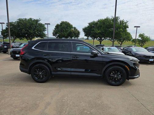 Crystal Black Pearl 2024 Honda CR-V Hybrid Sport FWD