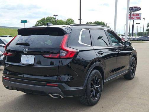 Crystal Black Pearl 2024 Honda CR-V Hybrid Sport FWD
