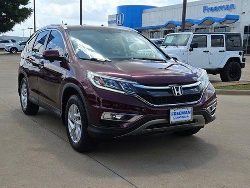 Maroon 2016 Honda CR-V EX-L
