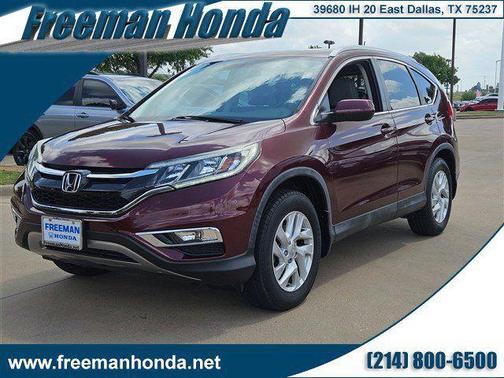 Maroon 2016 Honda CR-V EX-L