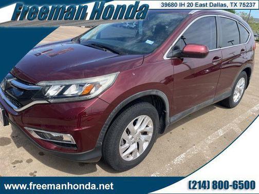 Maroon 2016 Honda CR-V EX-L