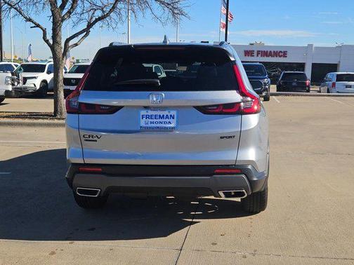 Solar Silver Metallic 2026 Honda CR-V Hybrid Sport-L FWD