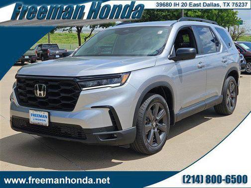 Lunar Silver Metallic 2025 Honda Pilot Sport