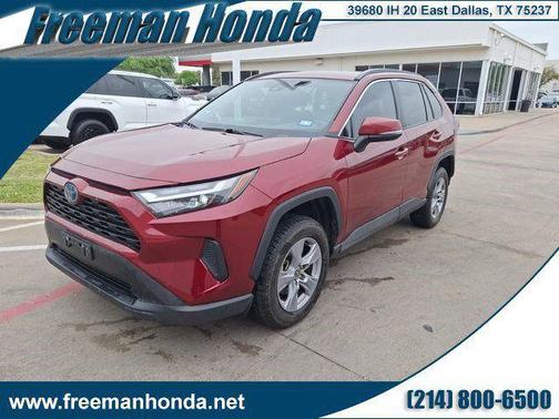 Ruby Flare Pearl 2022 Toyota RAV4 Hybrid XLE