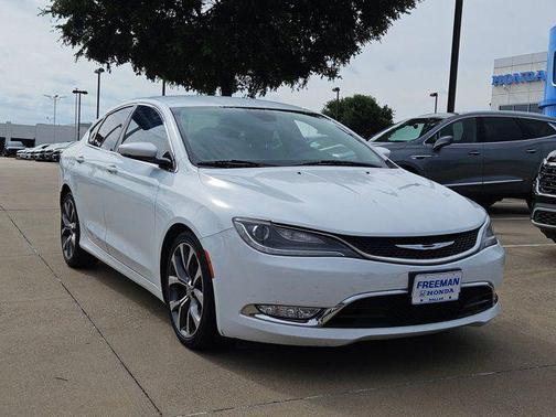 Bright White Clearcoat 2015 Chrysler 200 C