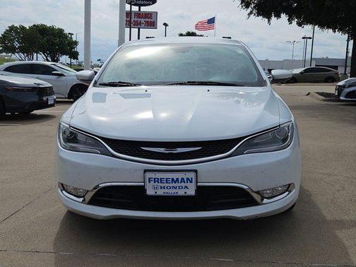 Bright White Clearcoat 2015 Chrysler 200 C