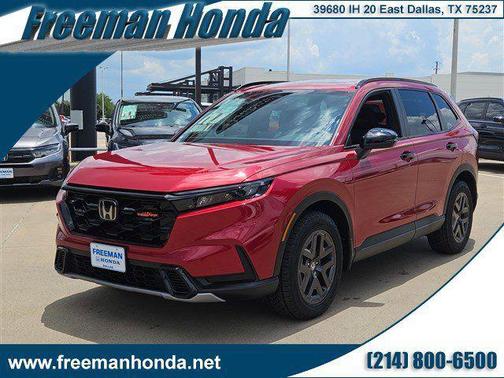 Radiant Red Metallic 2026 Honda CR-V Hybrid TrailSport AWD SUV