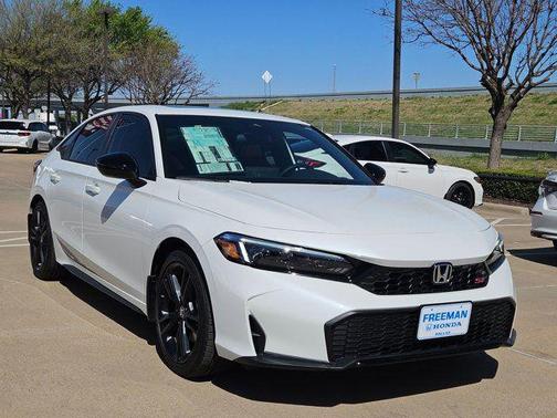 Platinum White Pearl 2026 Honda Civic Si Base