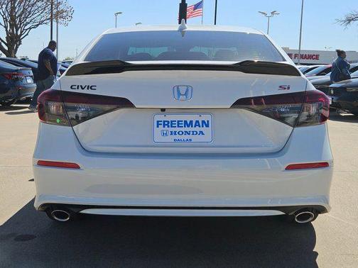 Platinum White Pearl 2026 Honda Civic Si Base