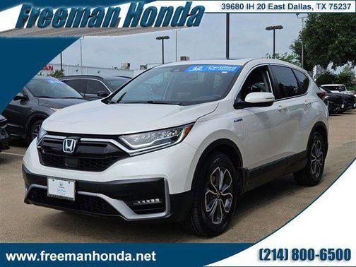 Platinum White Pearl 2022 Honda CR-V Hybrid EX-L
