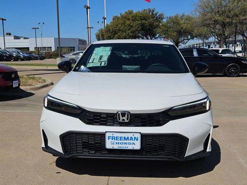 Platinum White Pearl 2026 Honda Civic Sport