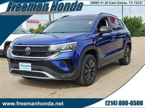 Dusk Blue Metallic 2024 Volkswagen Taos 1.5T S