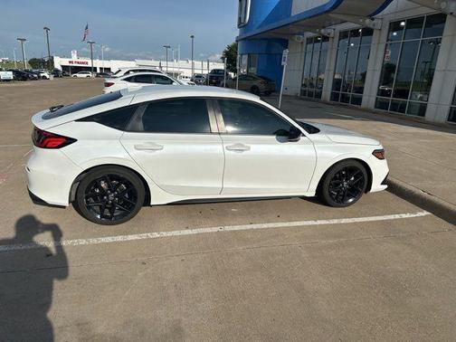 Platinum White Pearl 2024 Honda Civic Sport
