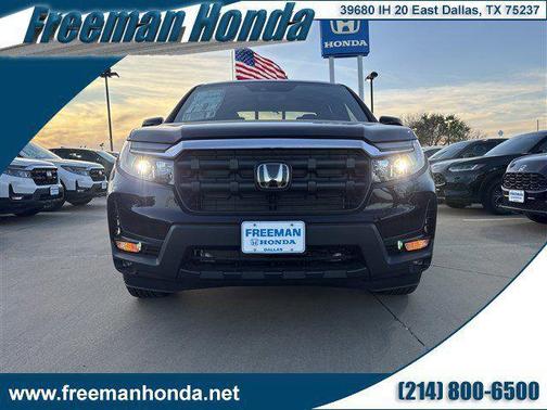 Crystal Black Pearl 2026 Honda Ridgeline RTL Truck