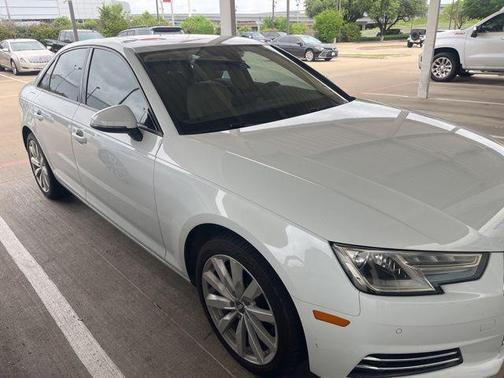 White 2017 Audi A4 2.0T Premium