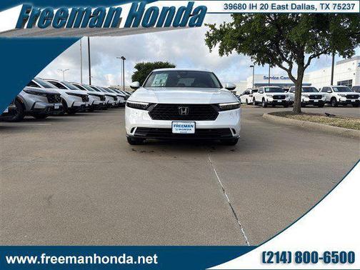 Platinum White Pearl 2026 Honda Accord Hybrid EX-L