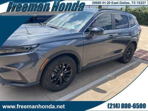 Gray 2024 Honda CR-V Hybrid Sport FWD
