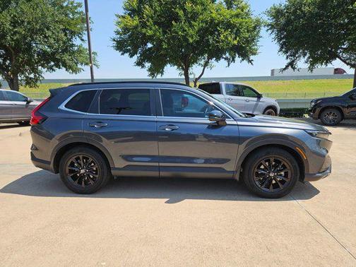 Gray 2024 Honda CR-V Hybrid Sport FWD