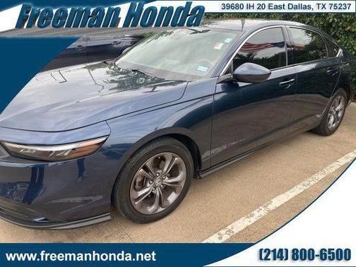 Canyon River Blue Metallic 2024 Honda Accord EX